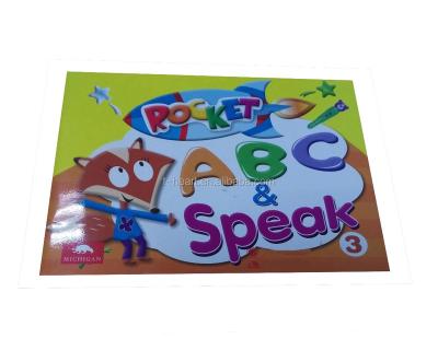 China Best Price Kids English Reading Pen Learning ABC Sound Book 21cm*14.8cm for sale