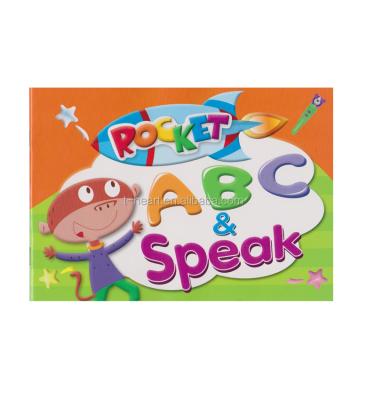 China Hot Selling Talking Pen For Kids English Reading ABC Sound Book 21cm*14.8cm for sale