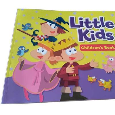 China Little Kids English Study Book With Sticker For Children Learn To Talk To Sing And Sing 24*21cm for sale