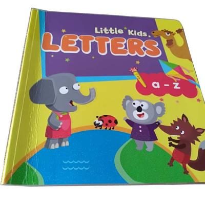 China Little Kids English Letter Book For Children Learning ABC And Word 17cm*18cm for sale