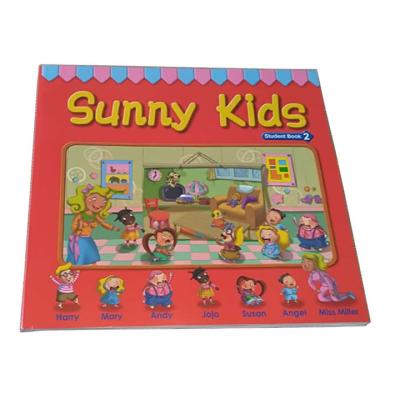 China sunny children english student book for children learning 25*23cm dailly english for sale