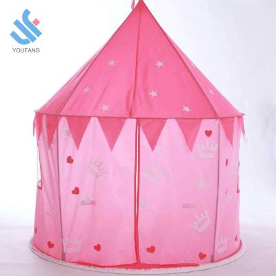 China Jump Up Garden Portable Automatic Tent Open Garden Tent Princess YF-Z101 Play Castle Teepee Foldable Tent For Children for sale