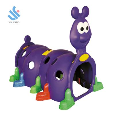 China YF-06002 Factory New Factory Playhouse Children Playhouse Colorful Multifunctional Plastic Crawler Tunnel Toy High Quality Plastic Play Tunnel for sale