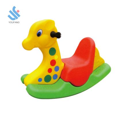 China YF-08002 YF-08002 Family Horse Rider Family Use Plastic Center Animal Rider Rocking Horse Indoor Rocking Playground Equipment Toy Rocking Horse for sale