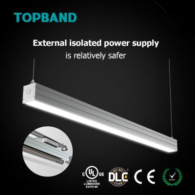 China UL DLC LED Aluminum Wall Mounted Linear 4FT Light Fixture 30W/40W 115lm/w 5 Years Warranty for sale