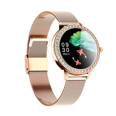 China Touch Screen Fashion SN91Smart Wristband Beauty Design Female Smart Watch For Women Lady Health Reminder 24H Heart Rate Sport Fitness Tracker for sale