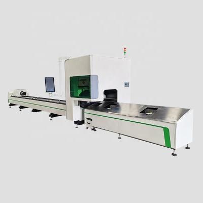 China Heavy duty SERVO MOTOR CNC 3000w metal fiber laser pipe cutting machine laser stainless steel tube cutting machine for sale for sale