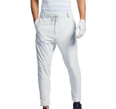 China Custom Clean Anti-Static Fabric Anti-static Logo High Performance Golf Apparel Spandex Pants Nylon Golf Pants Slim Fit for sale