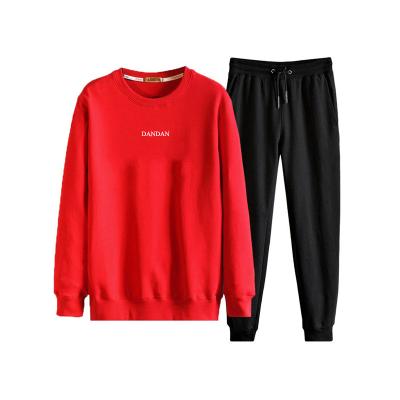 China Custom Logo Sweatshirts Top Quality Men's Casual Jogger Pants Two Piece Sets Breathable Breathable Tracksuits for sale