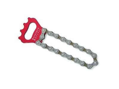 China Stainless Steel Bike Chain Bottle Opener,Cool innovative stainless steel bike chain beer bottle opener, engraved logo, b for sale