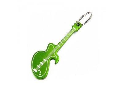 China Cheap Aluminum Guitar Shape Bottle Opener,Cheap innovative beer bottle opener, skate board shaped, anodised color, key for sale