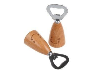 China Hard Wood Handle Bottle Opener,Unique wood handle bottle opener, logo engraved or printed. for sale