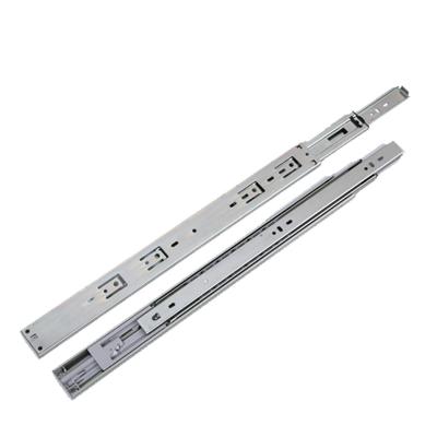 China 3 Fold+Full Extension Good Quality Ball Bearing 3 Fold Drawer Slide With Stainless Steel Drawer Slide 45mm Slow Clip Type Narrow Rail for sale