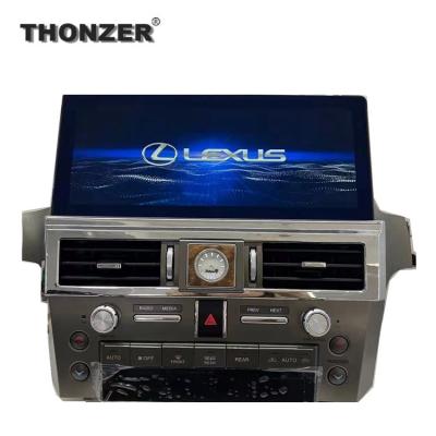 中国 Thonzer 12.3inch Android GPS Car Radio IPS 2.5D 8Core Car Multimedia Stereo DVD Player For Lexus GX400G X460 2010-2020 販売のため