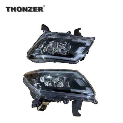 China Thonzer Headlight For N ISSAN NAWARA LED 4 Eyes Headlight Navara Pickup 2016-2019 à venda