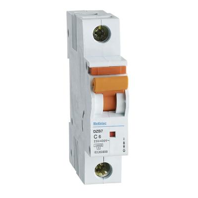 China MEKELEC Low Voltage Modular DZB7 L7 Miniature Circuit Breaker MCB 10KA 10KA for sale