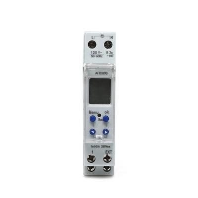 China Programmable MEKELEC AHC808 Analogue   Electronic Programmable Digital Switch Timer for sale