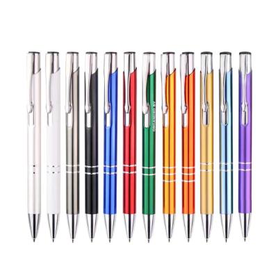 China Normal Customized Advertising High Tech Pen Engraving Personalized Gift Metal Ball Pen for sale