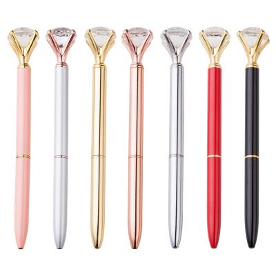 China Office & School Pen High Quality Promotion Diamond Pen With Customized Logo Diamond Ballpoint Pen for sale