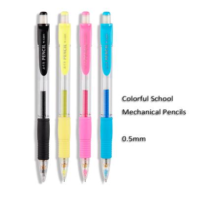 China Colorful Mechanical School Pen WQN Stationery School Pencils 0.5MM For Students for sale