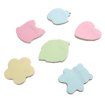 China Self Adhesive Colorful Cute Shaped Sticky Note for sale