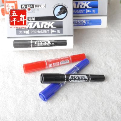 China Color and Type Permanent Water Based Plastic Marker Ink Marker Colored Ink Pen for sale