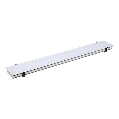 China Office CE Rohs System LED Modular Trunking Linear Lighting Suspension Recessed Linear Light for sale