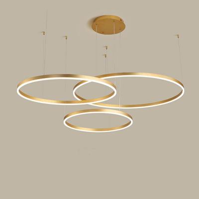 China NEW Home European Style White Black Brass Gold LED Ceiling Lamp For Living Room for sale