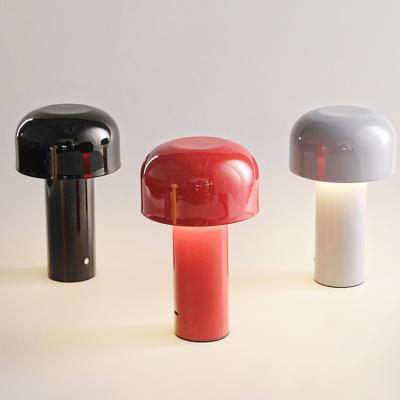 China Modern USB Rechargeable Table Light Creative Portable Mushroom Bedroom Night Light for sale