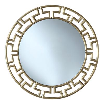 China WALL antique gold starburst wall mirror for living room decorative for sale