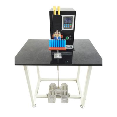 China Factory Manual Battery Pack Spot Welding Machine With AC Power Supply Control By Foot Pedal for sale