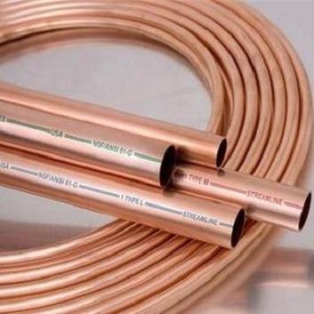 China Air Condition/Refrigerator/Water/Gas All Type Pipe Pure Copper Brass Bronze Tube For Heat Exchange Water Gas Transfer Air Conditioner Refrigerator Refrigeration for sale