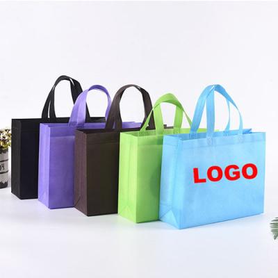 China Custom Logo Printed Eco Shopping Bag High Quality Eco-friendly Folding pp Non Woven Carry Bag for sale