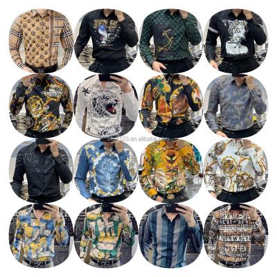 China 2023 Custom Breathable Organic Hemp Men's Long Sleeve Casual Shirt Men's 100% Biodegradable Shirts 100% Biodegradable Button Shirt for sale