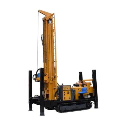 China Dig a well water well 400m well rig downhole drill full hydraulic well drilling rig easy drilling for sale