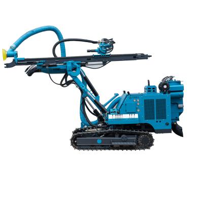 China Construction worksÂ   dth auger surface crawler blasting hole DTH mining drill rig for sale