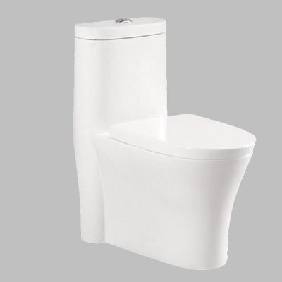 China High Quality Bathroom Sanitary Ware Ceramic Toilet Seat Double-Flow Home Hotel Porcelain Factory Modern Design WC Single Piece Toilet for sale