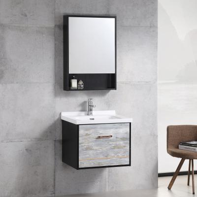 China Waterproof Hot Sale Bathroom Vanity Furniture Mirror Cabinet Wall Mounted Bathroom Cabinet for sale