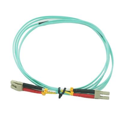 China FTTH Multimode Network Patch Cable LC/PC-LC/PC OM3 Duplex Fiber Patch Cord SC LC FC Simplex Fiber Optic Patch Cord 2mm 3mm Mm Simplex Connector for sale