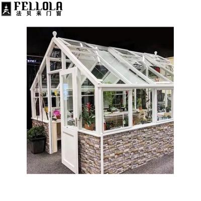 China Excellent Thermal Break Aluminum Alloy Prefabricated Insulated Sunrooms With Glass Frames And Panels for sale