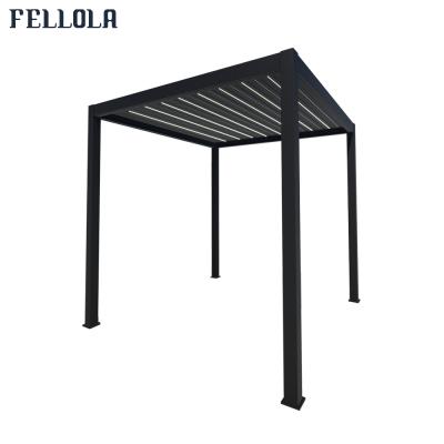 China Easily Assembled Pergola Bioclimatica In Alluminio Pergola Bioclimatica 15 Metri Quadrati Pergola Parking Lot for sale