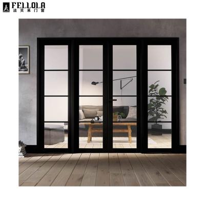 China Minimalist Aluminum Wide Wide Aluminum Narrow Door Casement Cover Side Frame Cover Single Room Glass Door for sale