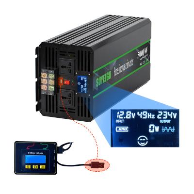 China Appliance SUYEEGO SYGG Household Pure Sine Wave Inverter 6kw 5kw 4kw 3kw 2kw 1kw DC to AC Power Inverter 12v 110v 220v 5000w Inverters and Converters for sale