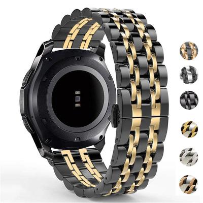 China Everyday Life 20mm 22mm Metal Stainless Steel Strap Watch Band For Samsung Galaxy Watch 46mm Watch Strap for sale