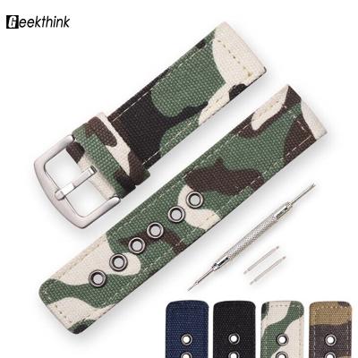 China 22mm 20mm 18mm Fabric Unisex Watch Band For Amazfit Classic Beep Huami Samsung Speed ​​Sport S2 S3 Frontier Band Nylon Watch Strap for sale