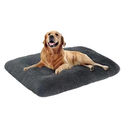 China Wholesale Sustainable Cozy Cat Litter Plush Cat Litter Mats Comfortable Warm Pet Mats For Sleeping Dogs for sale