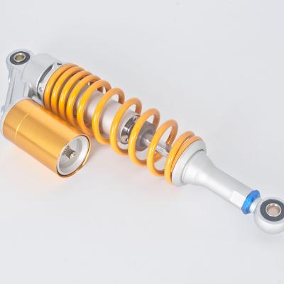 China Aluminum alloy factory price shock absorber upper rear suspension with nitrogen airbag for motorcycle or e-scooter for sale