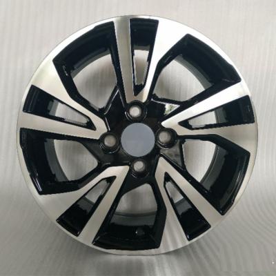 China ALLOY Black Machined Face OEM Replica Alloy Wheels Rims 15 Inch 4x100 for sale