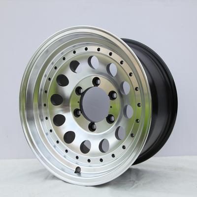 China Silver Machined ALLOY Face Lip 6x139.7 Off Road Alloy Wheels 16 Inch for sale