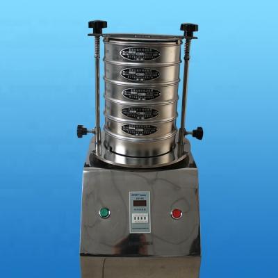 China 200 300 Mm Laboratory Vibrating Screen Sieve Shaker Cylindrical for sale